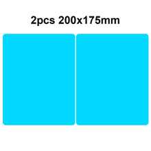 (2pcs 200x175mm) 2/4PCS Car Side Rearview Mirror Waterproof Anti-Fog Film Side Window Glass