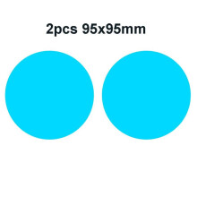 (2pcs 95mm round) 2/4PCS Car Side Rearview Mirror Waterproof Anti-Fog Film Side Window Glass