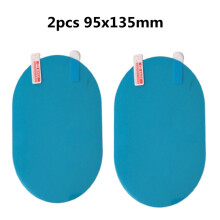 (2pcs 95x135) 2/4/8 Pcs Car Side Rearview Mirror Waterproof Anti-Fog Film Side Window