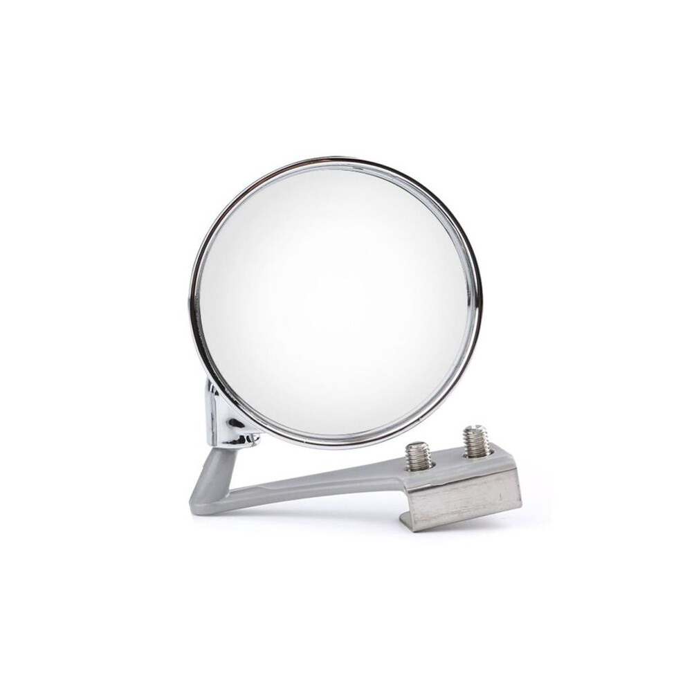 (A-Left) Hd Glass Car Side Mirror 360 Degree Rotatable Rear View Mirror Blind Spot Silver 9486291532122
