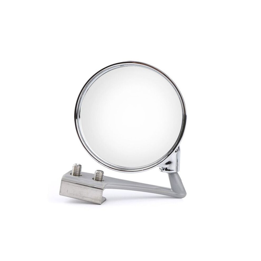 (A-Right) Hd Glass Car Side Mirror 360 Degree Rotatable Rear View Mirror Blind Spot Silver 9486291532139