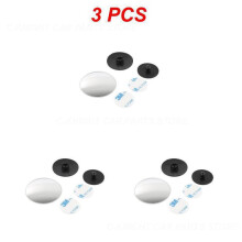 (Style B 3pcs) 1~5PCS Reduces Blind Spots Round Convex Mirror Durable Car Accessories