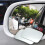 (1pc) Frameless Car Blind Spot Mirror Wide Angle 360 Degree Adjustable Universal 4