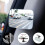 (1pcs interior) Car Interior Auxiliary Blind Spot Mirror 360 Wide-Angle Adjustable HD 4