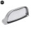 (Silver) Universal Car Rear View Mirror Wide-angle Blind Spot Mirror B Pillar Rear 1