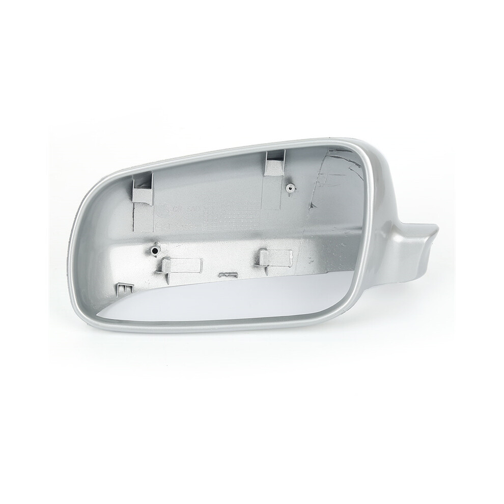 ( Left) 1Pcs Abs Car Mirror Cover Casing Cap For Vw Golf Bora Polo Jetta Mk4 1996-2004 Silver 9486291534898