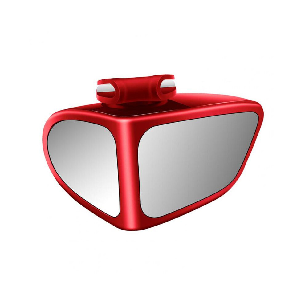 ( Right) Car Blind Spot Mirror Clear 360 Rotatable Universal Suv Auto Wide Angle Red 9486291534669