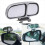 (Silver Right) Universal Mirror Adjustable Wide Angle Car Rear View Blind Spot Auxiliary 5