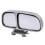 (Silver Right) Universal Mirror Adjustable Wide Angle Car Rear View Blind Spot Auxiliary 1