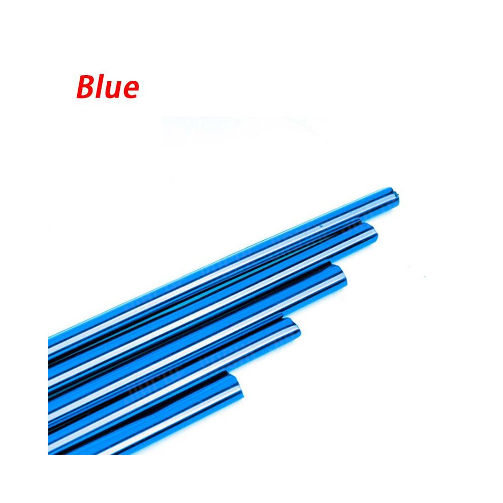 (10 Pcs ) 10Pcs/Set 20Cm Universal Car Air Conditioner Vent Outlet Trim Strips U Blue 9486291516559