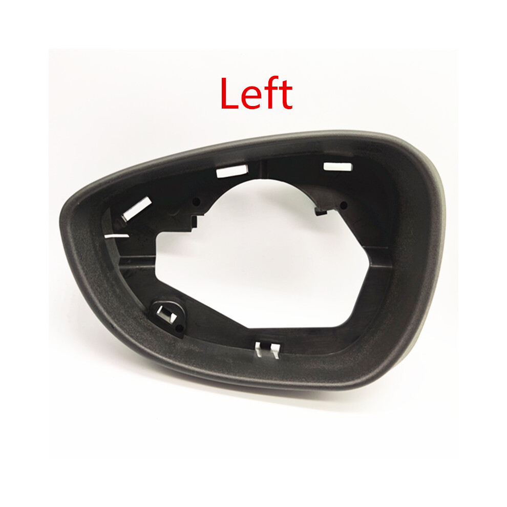 (-Left) Car Side Mirror Housing Frame For Ford Fiesta Mk7 2009 2010 2011 2012 Black 9486291535840
