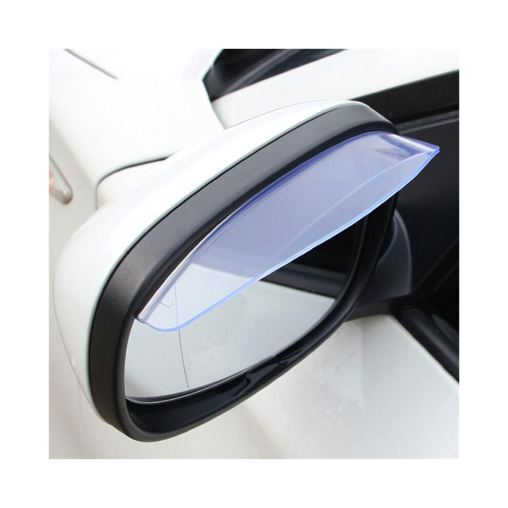 (Transparent Pair 1Pc) 1~5Pcs Universal Pvc Car Rear View Mirror Sticker Rain Eyebrow Auto Side 9486291535420