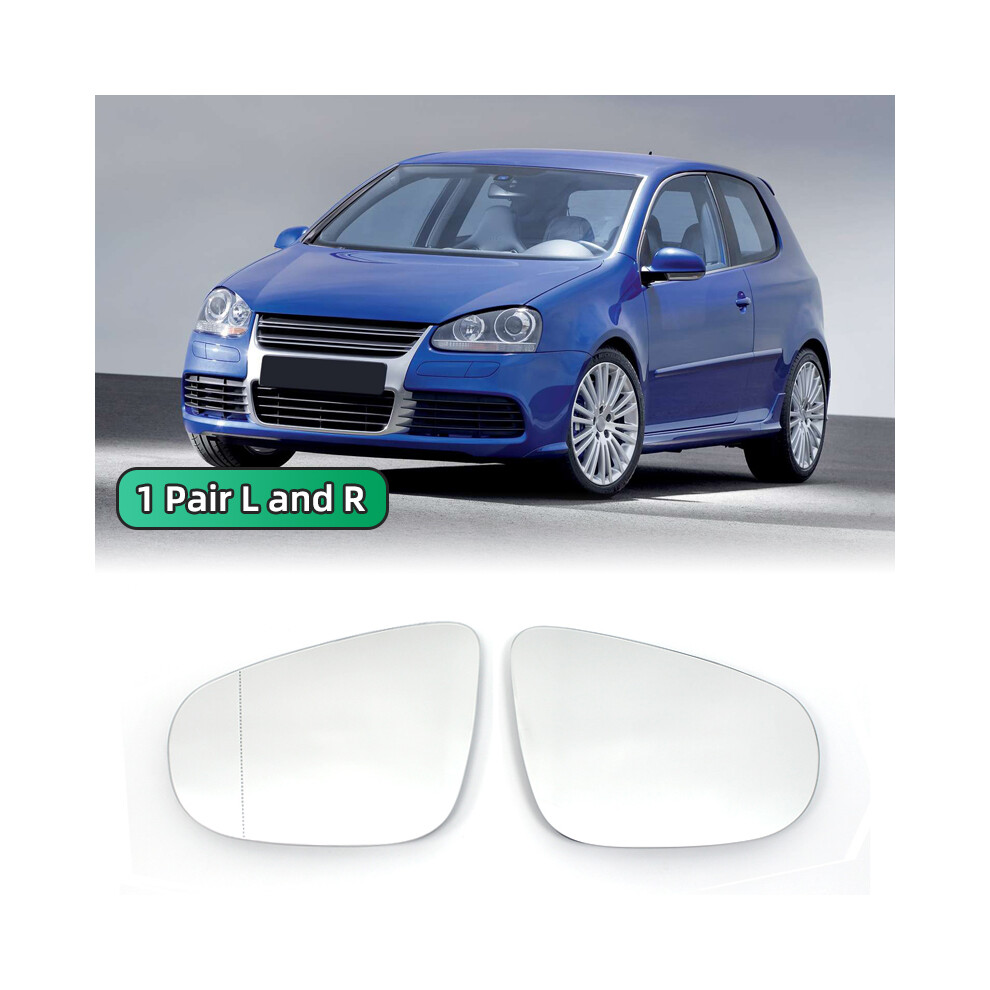 (1 Right And 1 Left) For Vw Golf 5 Mk5 Jetta Passat B6 2005-2009 Left Right Side Heated Mirror 9486291537929