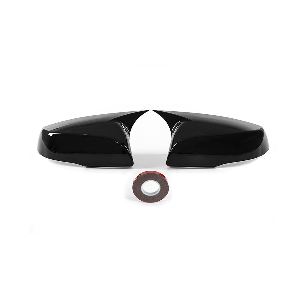 (Glossy ) Rhyming For 2019-2022 Toyota Rav4 Highlander Side Mirror Cover Wing Rearview Black 9486291538582