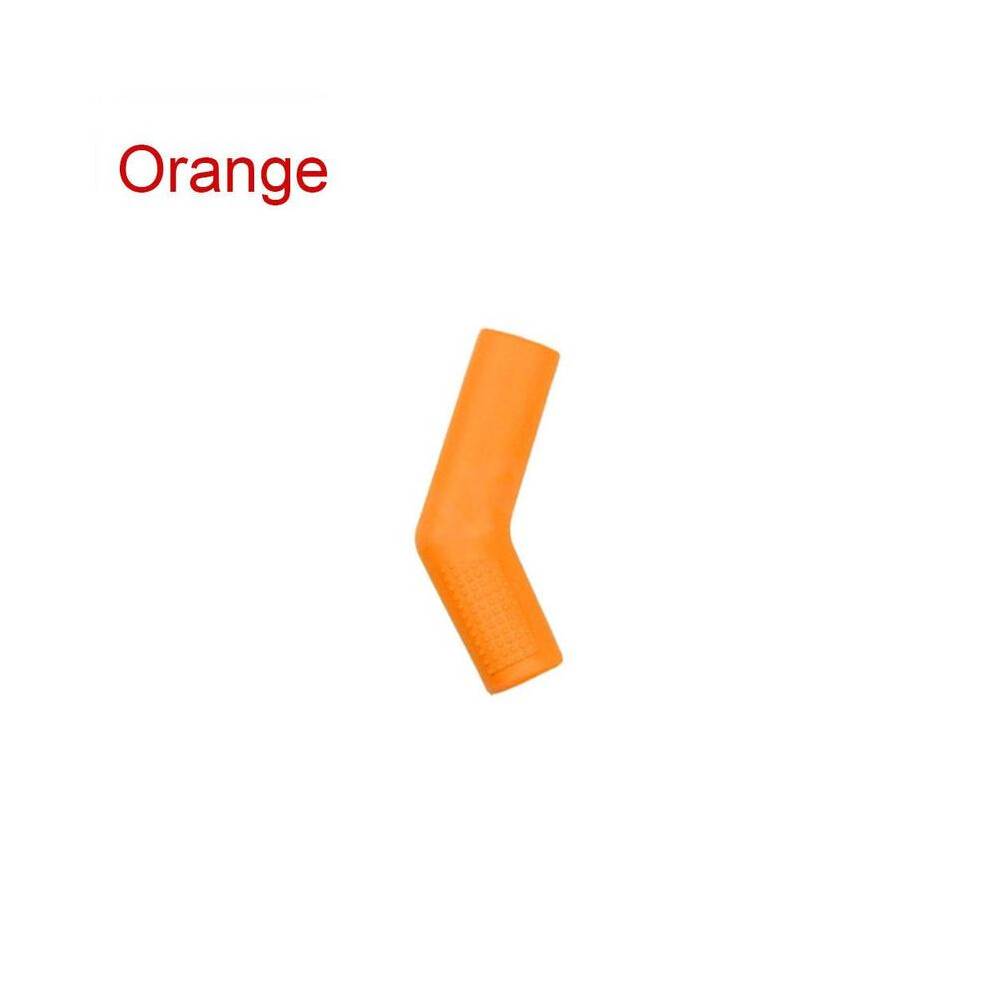 (Orange) Motorbike Shifter Shoe Sleeve Rubber Sock Motorcycle Shift Lever Protector Orange 9486291517044