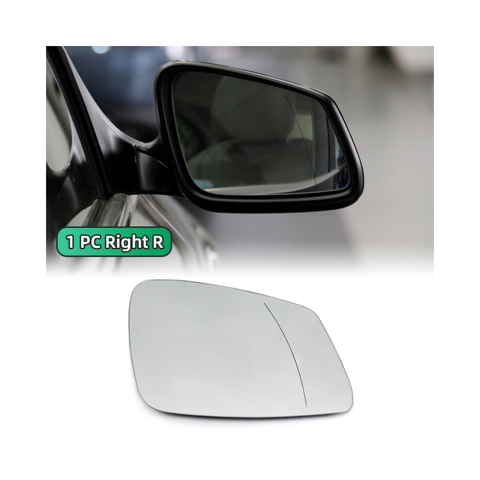 (1Pc Right) Heating Side Mirror Glass Lens Door Wing Rear View Mirror Glass For Bmw 9486291539190