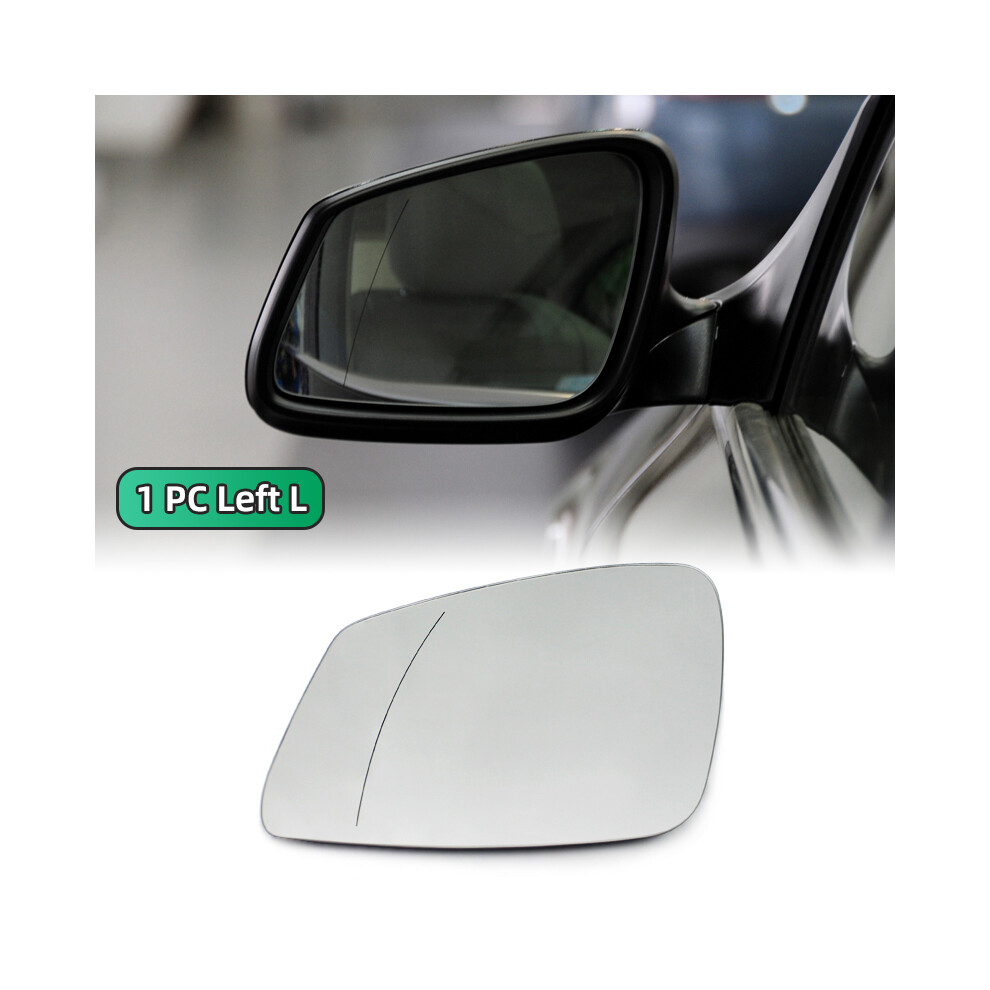 (1Pc Left) Heating Side Mirror Glass Lens Door Wing Rear View Mirror Glass For Bmw 9486291539183