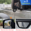 (Both sides) Blind Spot Mirror Car Rearview Mirror View Auxiliary Wide Angle Side Rear 3