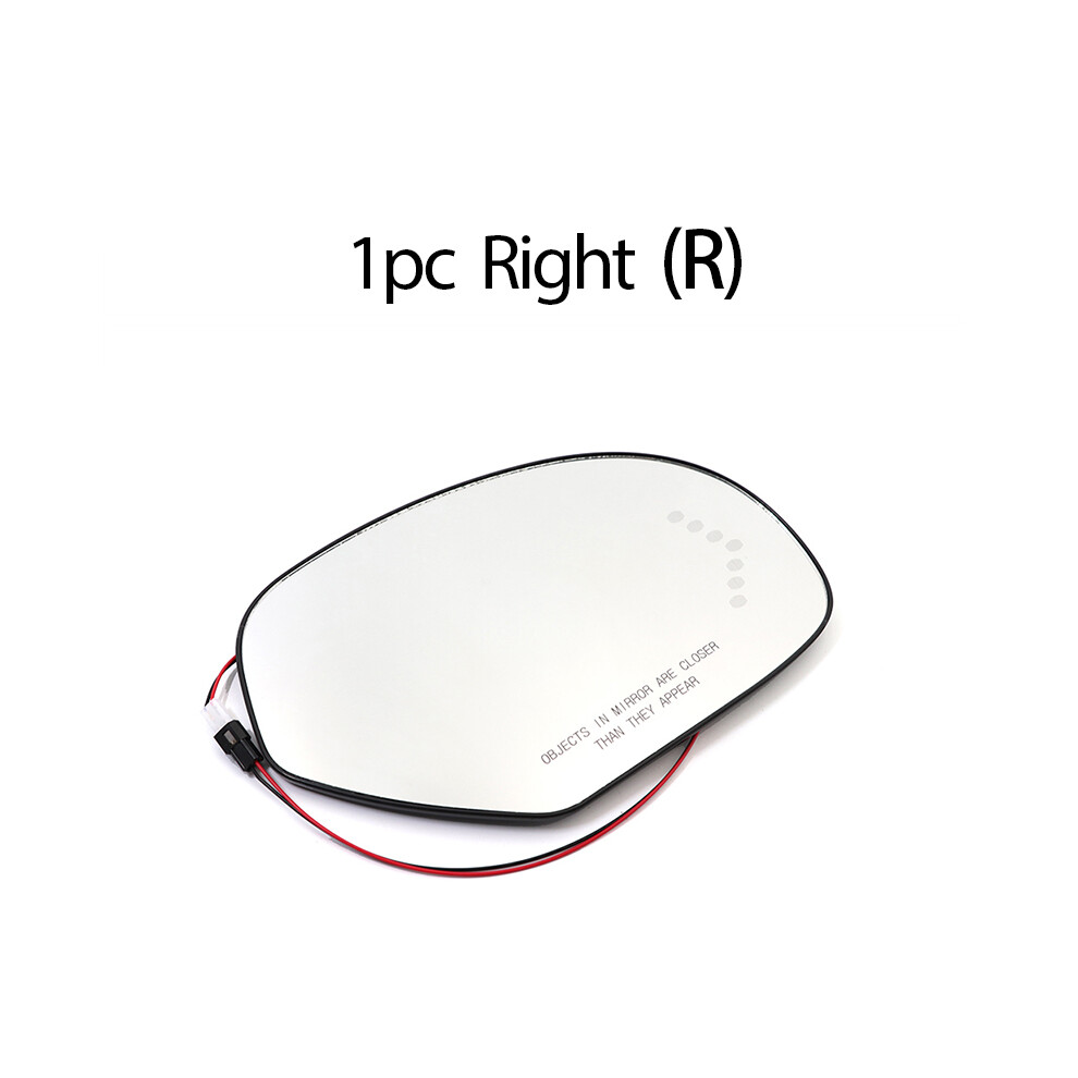 (1Pc Right) Door Wing Rear View Rearview Mirror Glass Side Mirror Lens Heated Side 9486291540134