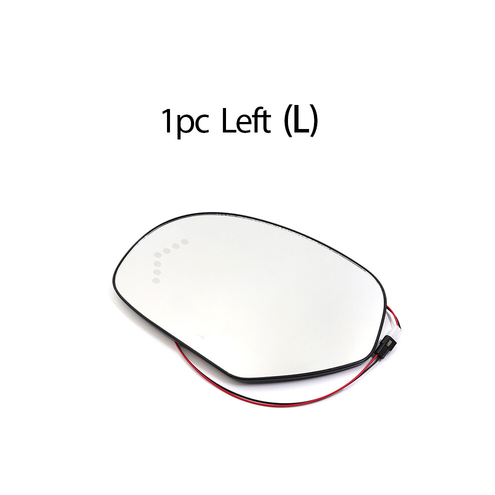(1Pc Left) Door Wing Rear View Rearview Mirror Glass Side Mirror Lens Heated Side 9486291540127