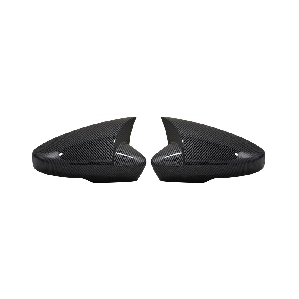 (Carbon Fiber Pattern) Car Rearview Mirror Covers Side Wing Caps For Skoda Octavia Mk3 A7 5E 9486291541773