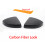 (Carbon pattern) Replacement Side Mirror Cap Covers for Audi A3 S3 8V RS3 Glossy Pearl 1
