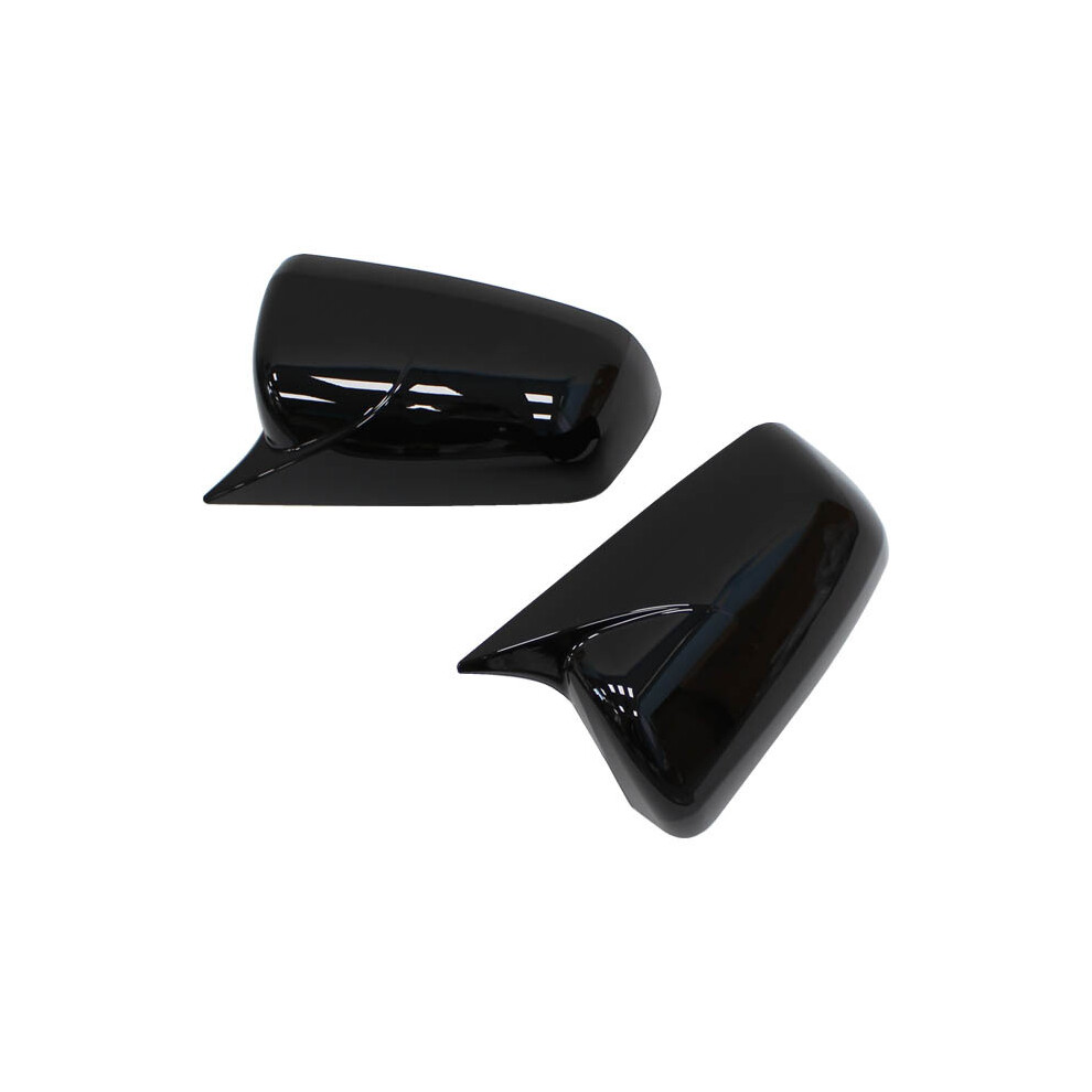 (Gloss ) For Mitsubishi Lancer X 10 Ex Evo 2008-2016 Side Door Rearview Mirror Black 9486291542275
