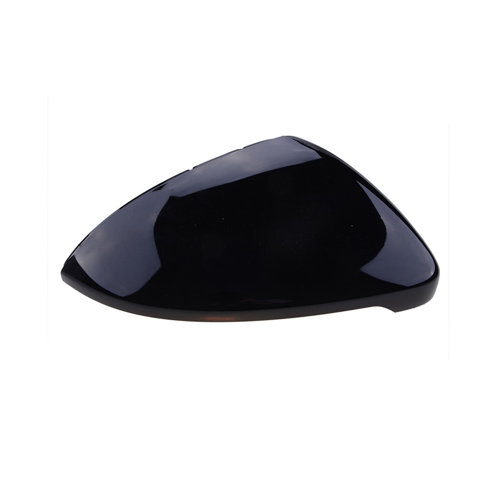 (Right) Rhyming Glossy Rearview Mirror Cover Side Mirror Caps Car Accessories Black 9486291542213