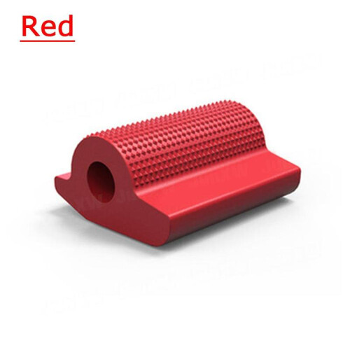(Red) Motorcycle Shift Gear Lever Pedal Universal Rubber Cover Shoe Protector