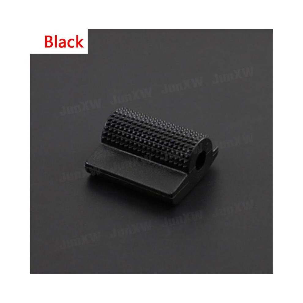 (Black) Motorcycle Shift Gear Lever Pedal Universal Rubber Cover Shoe Protector Black 9486291517532