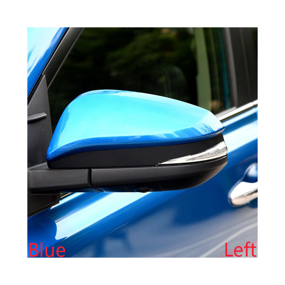 ( Left) Car Accessories Rearview Mirror Cover For Toyota Rav4 2013~2019 Reverse Blue 9486291542848