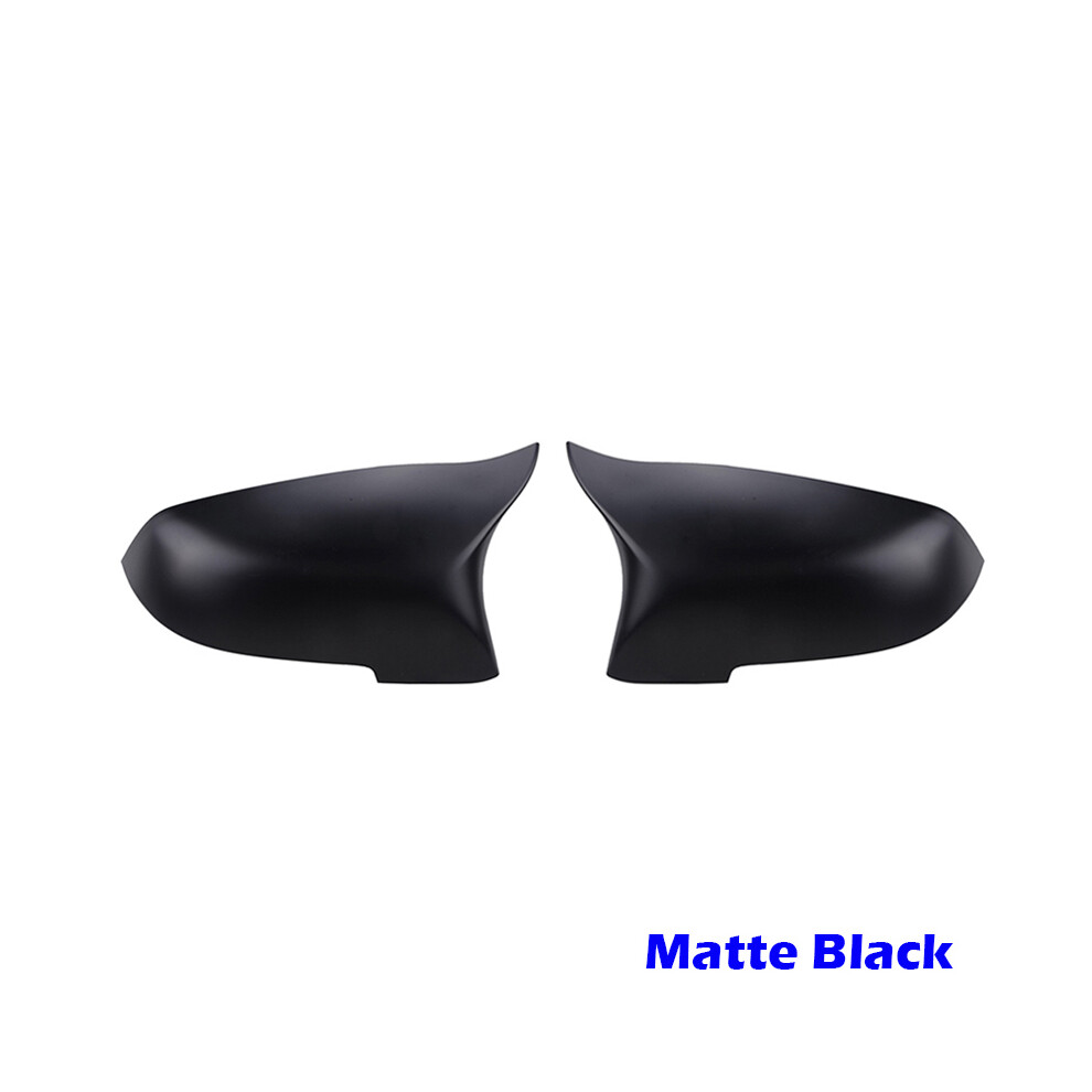 (Matte ) Rearview Side Mirror Cover Wing Mirrors Cap Fit For Bmw 5 Series F10 F11 Black 9486291546150