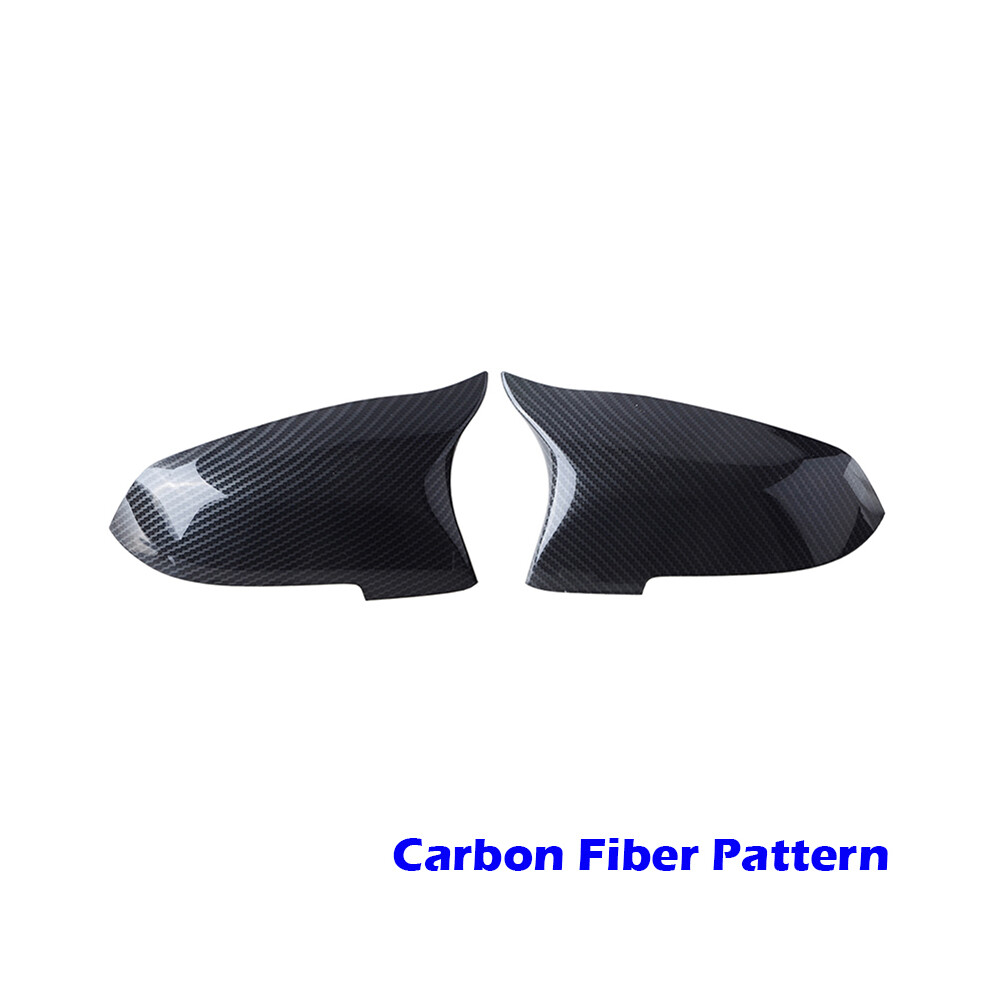 (Carbon Pattern) Rearview Side Mirror Cover Wing Mirrors Cap Fit For Bmw 5 Series F10 F11 9486291546136