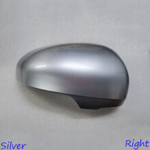 (Silver Right) Car Accessories Rearview Mirror Cover For Toyota IQ 2009~2015 Reverse