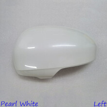 (Pearl White Left) Car Accessories Rearview Mirror Cover For Toyota IQ 2009~2015 Reverse