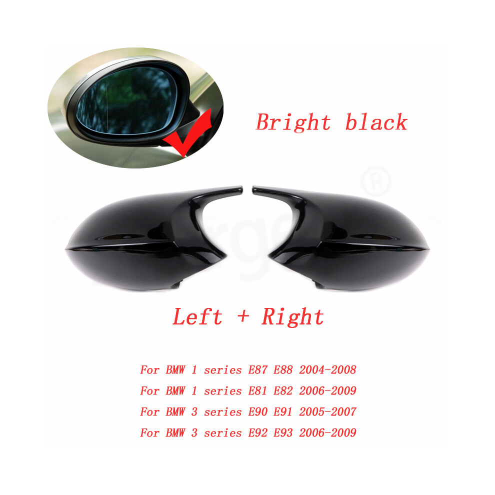 (Old 1) Side Rearview Mirror Cap Wing Mirror Cover Fit For Bmw E90 E91 2005-2011 9486291547034