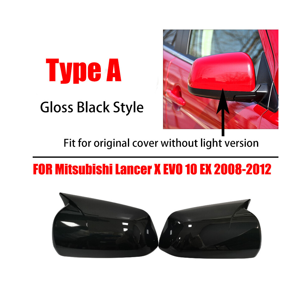 (Without Lamp 08-12 B) For Mitsubishi Lancer X 10 Ex Evo 2008-2016 Side Door Rearview Mirror 9486291547522