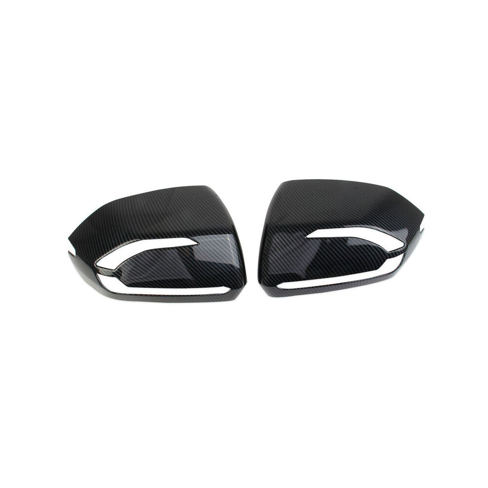 (Carbon) For Hyundai Palisade 2019-2023 Rearview Side Mirror Cover Wing Cap Exterior 9486291548628