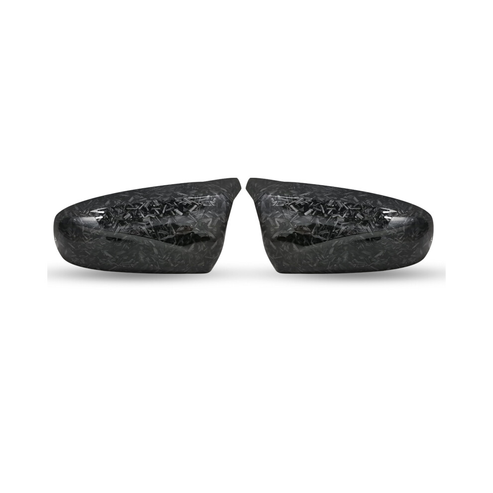 (Forged Carbon Look) 2Pcs Excellent Facelifted Side Wing Modified For Bmw X5 E70 X6 E71 2008-2013 9486291548611