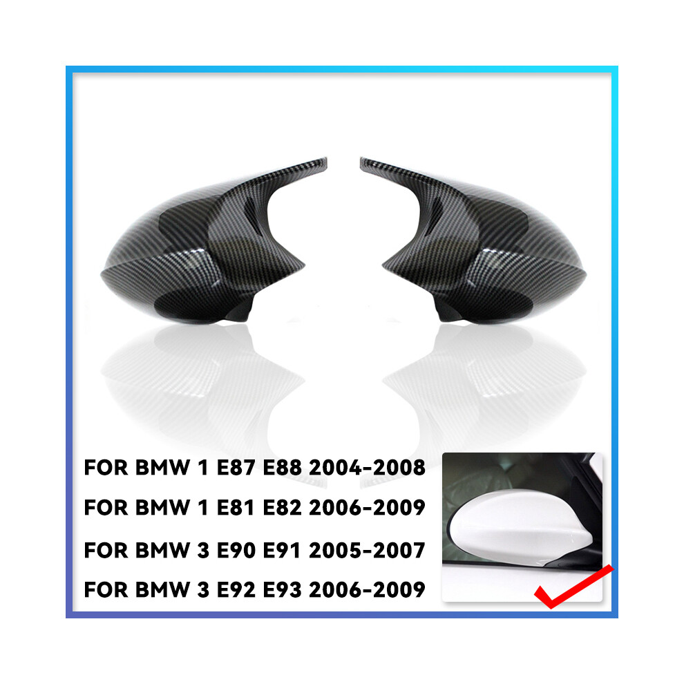 (Carbon Fiber) Side Rearview Mirror Cap Wing Mirror Cover Fit For Bmw E90 E91 2005-2011 9486291548475