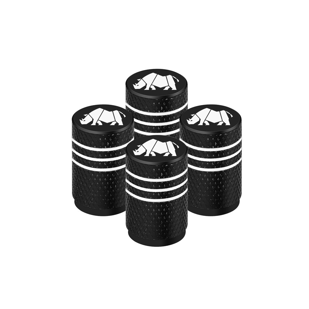 (Black) Car Wheel Tire Valve Caps Car Tyre Air Stems Cover For Sui Jimny Auto Black 9486291518324