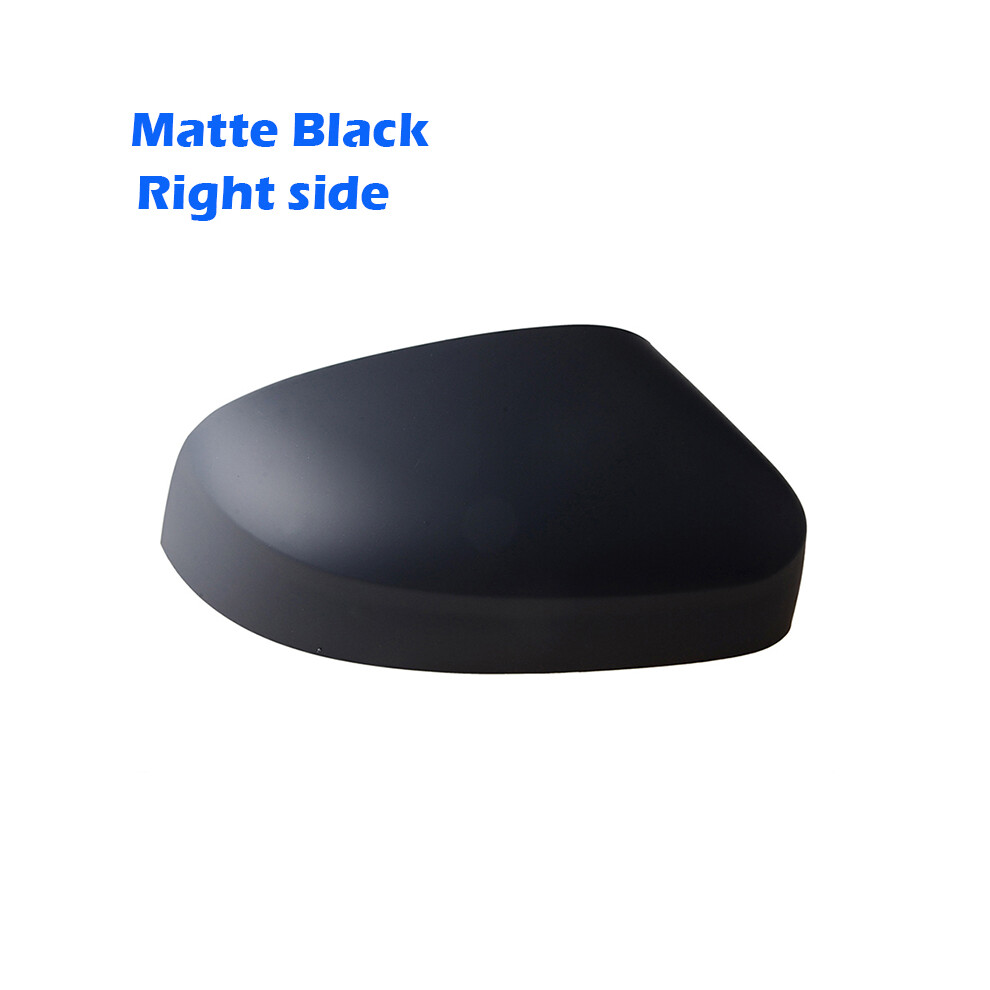 (Matte R) Rhyming Rearview Mirror Cap Wing Side Mirror Cover Fit For Ford Focus Black 9486291549236