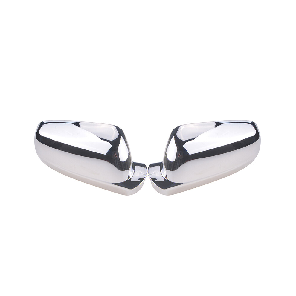 (Chrome Pair) Rhyming Rearview Mirror Cap Wing Side Mirror Cover Housing Fit For Golf 9486291551192