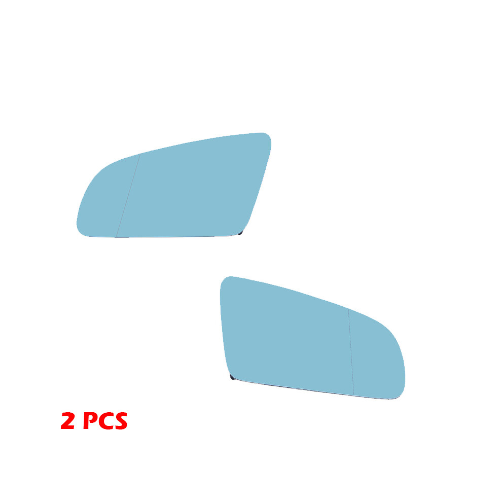 ( A Pair) Heated Side Rearview Mirror Glass Anti-Fog Door Wing Mirror Lens Fit For Blue 9486291551321