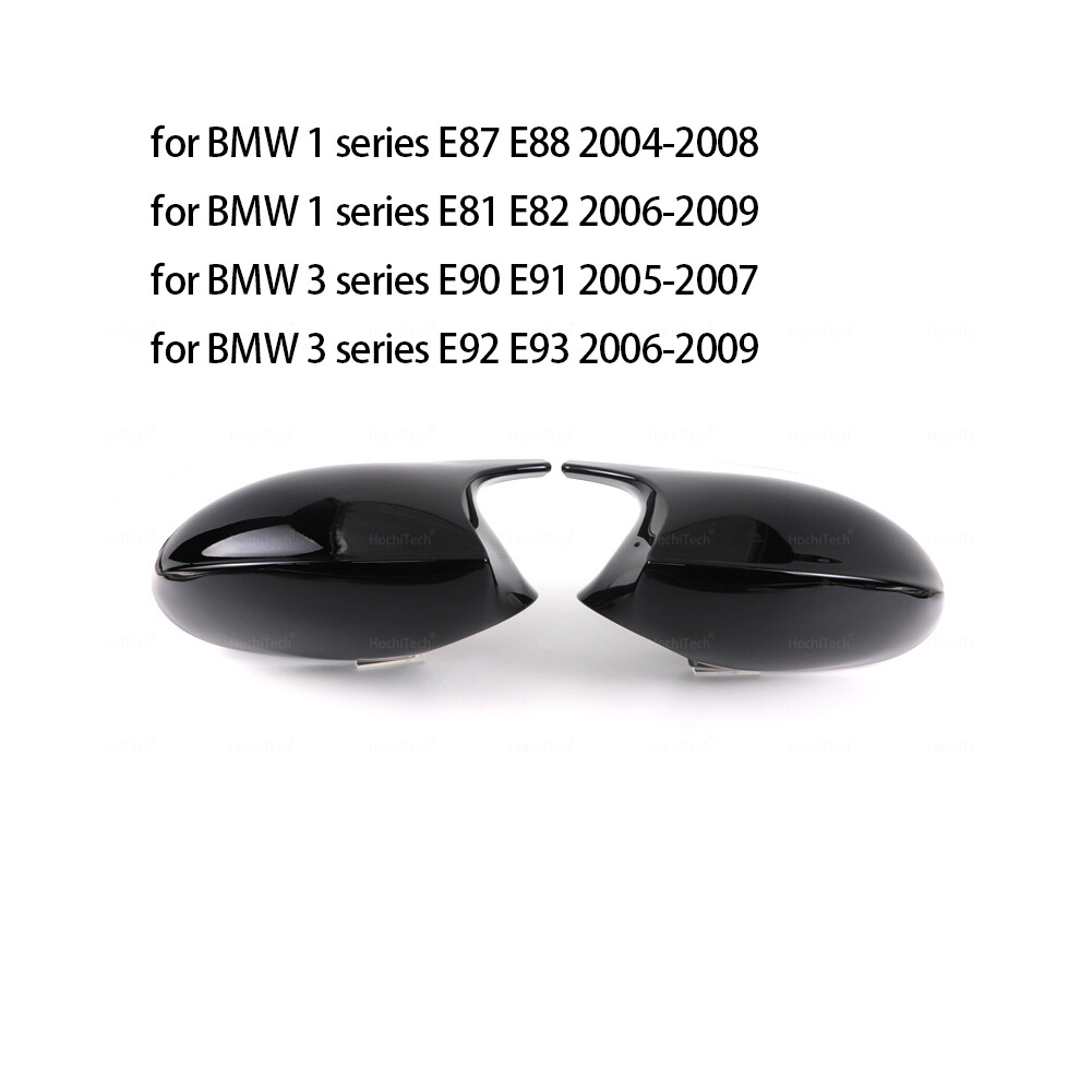 ( Pre-Lci) Carbon Fiber Look Rearview Side Mirror Cover Caps For E90 E91 M3 Black 9486291551840