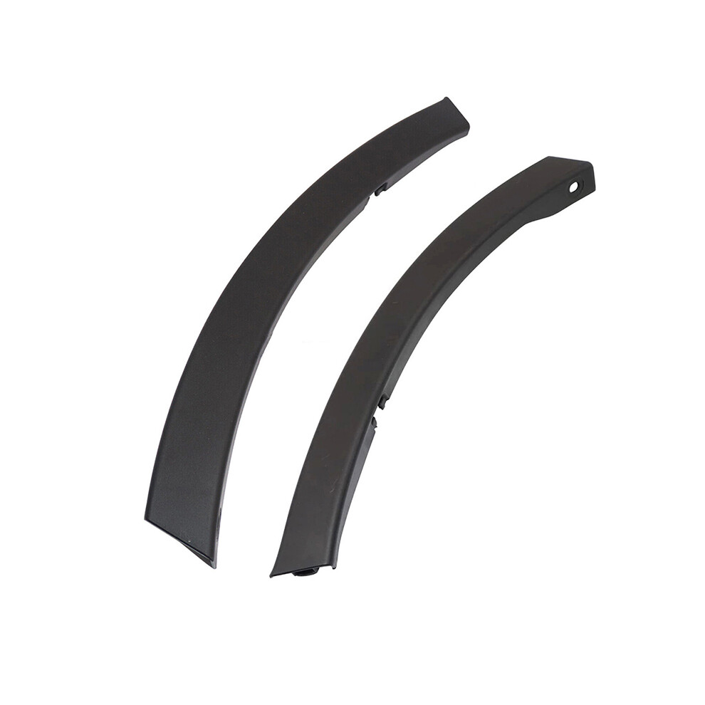 (1 Pair) Right Left Car Front Bumper Wheel Fender Molding Trim Cover 52112-0R040 Black 9486291518805