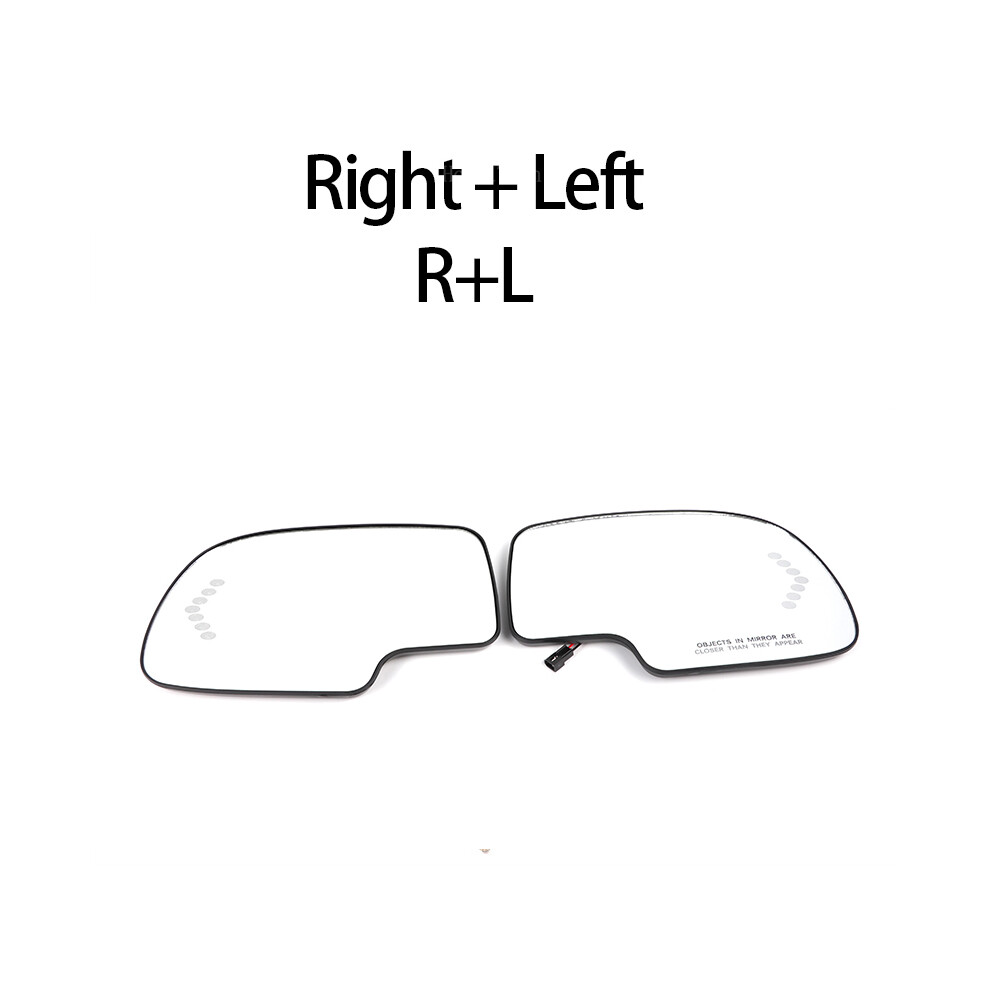 (Right And Left) Side Door Wing Mirror Glass Heating Replacement For Cadillac Escalade 9486291552977