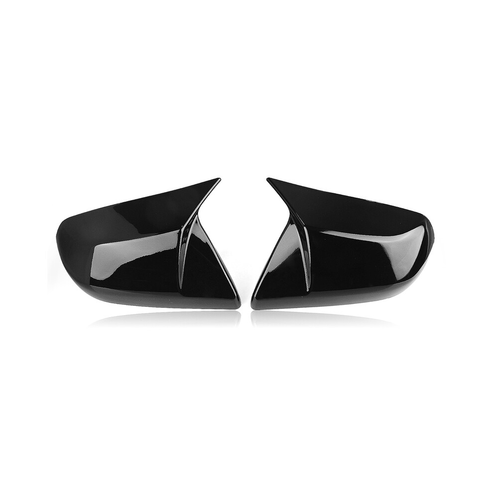 (Glossy ) Mirror Cover For Cadillac Ct4 Ats 2013-2024 Replacement Carbon Fiber Look/Gloss Black 9486291555848