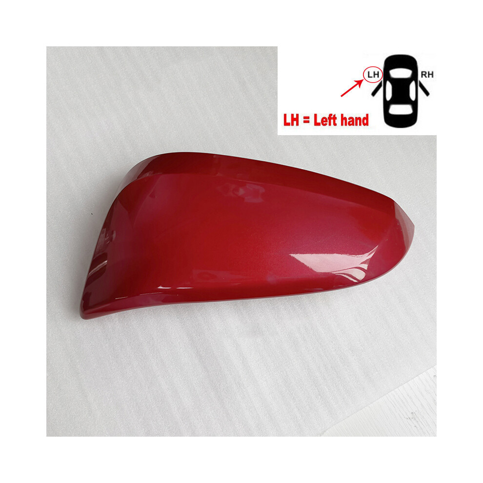 (L ) Accessories For Car Toyota Rav4 2015-2018 Rearview Mirror Cover Housing Red 9486291556470