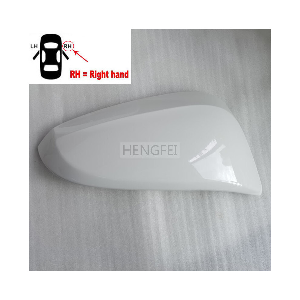 (R ) Accessories For Car Toyota Rav4 2015-2018 Rearview Mirror Cover Housing White 9486291556647